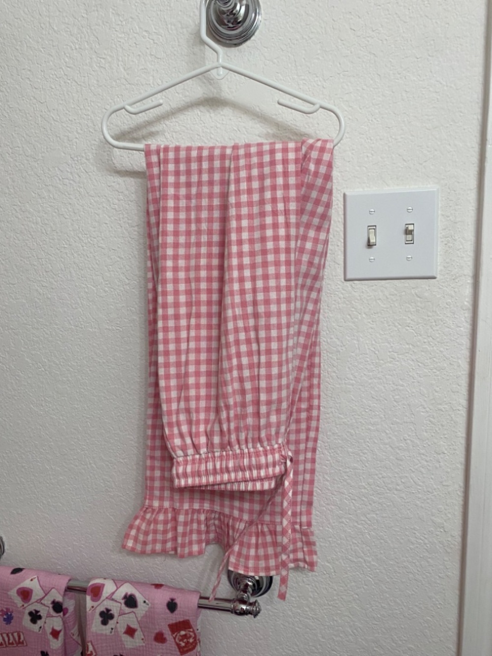 S Pink Ruffle Gingham Set - Picture 2 of 4